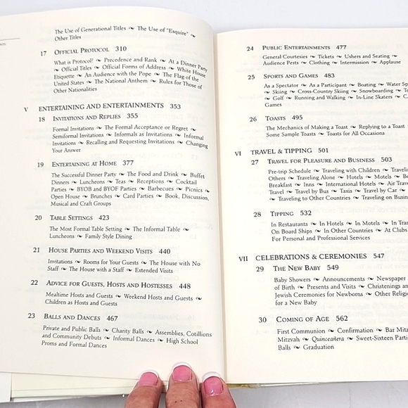 Accents Emily Posts Etiquette 75th Anniversary Poshmark